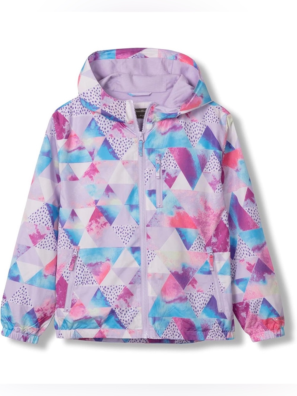 Eddie Bauer Girls’ Hooded Rain Jacket